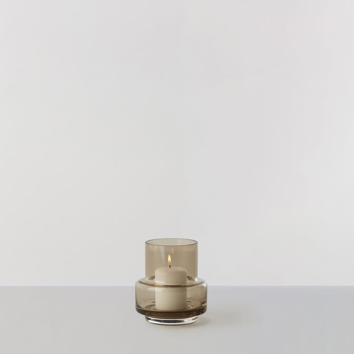 Hurricane tealight no. 25, Sepia brown Ro Collection