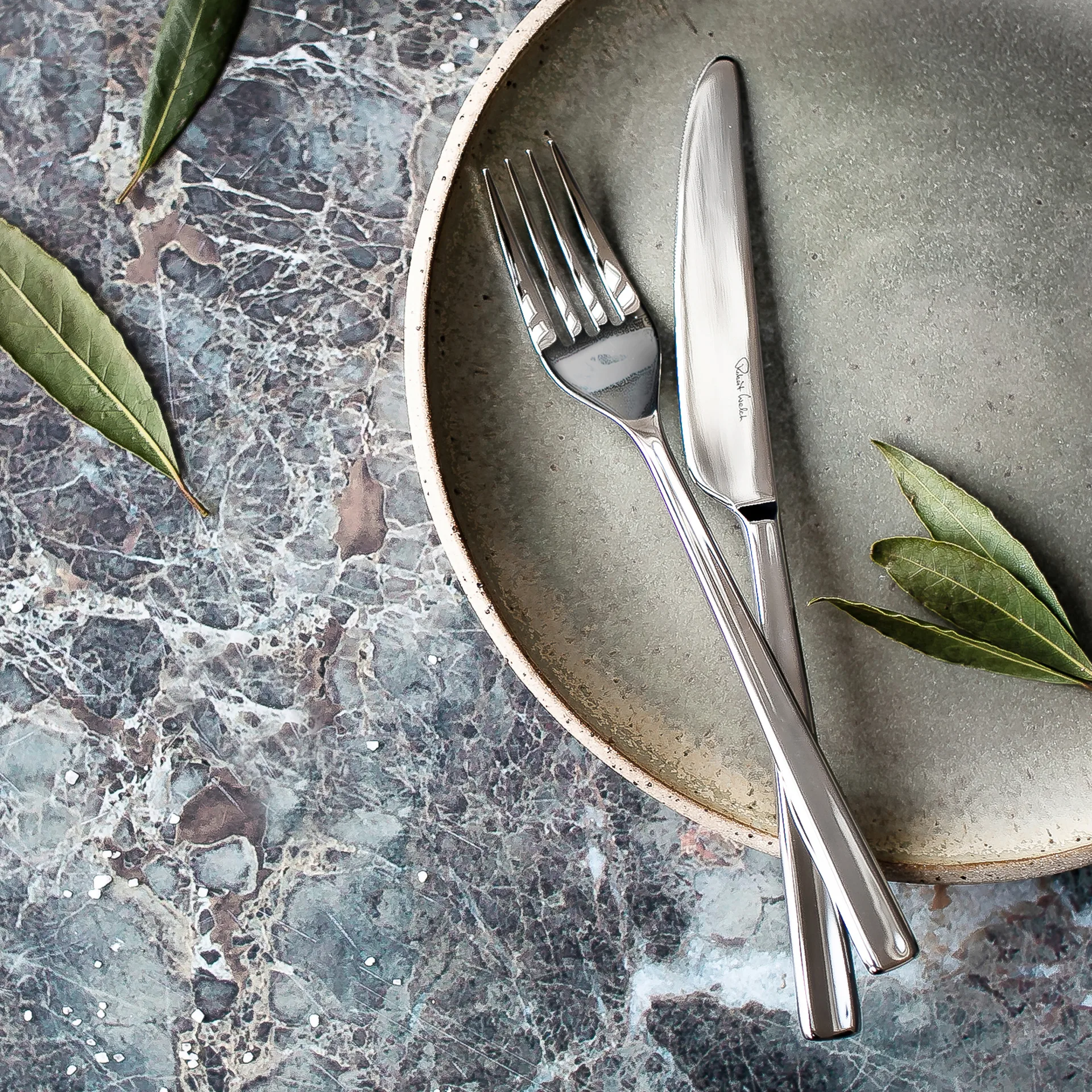 Blockley gaffel blank, Rustfrit stål Robert Welch