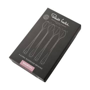 Bourton Bright latteske – 4 dele - Rustfrit stål - Robert Welch