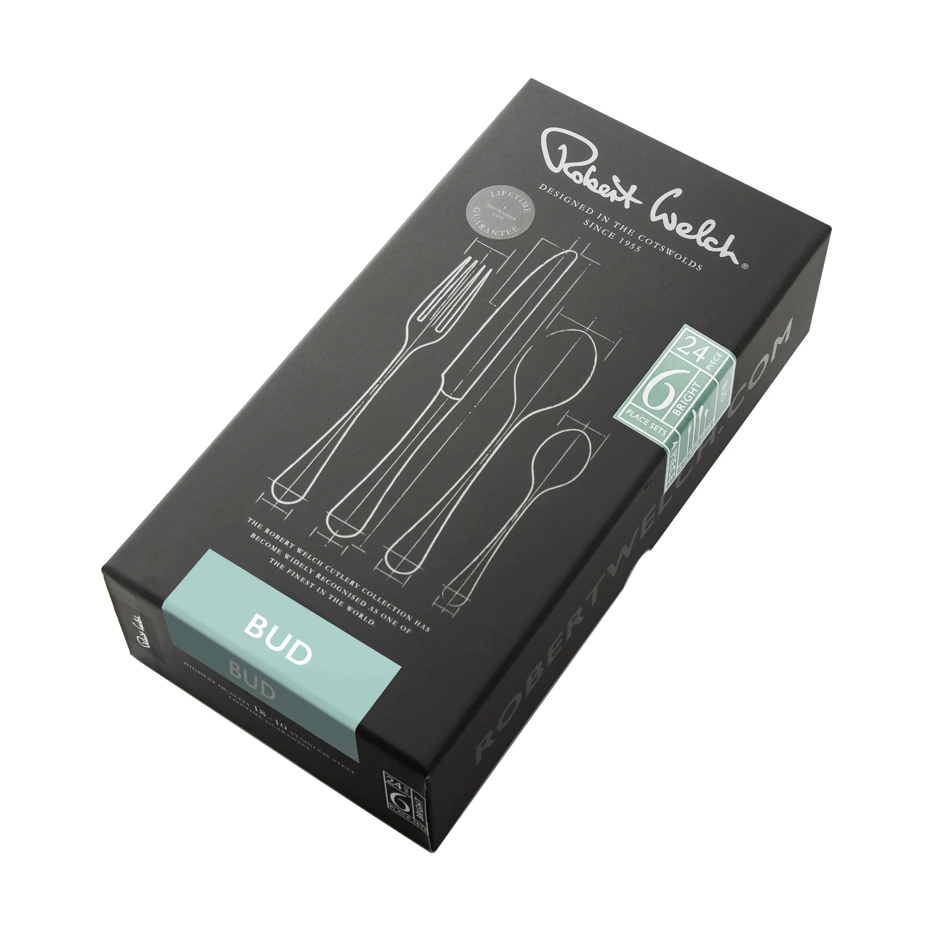 Bud Bright bestiksæt, 24 dele Robert Welch