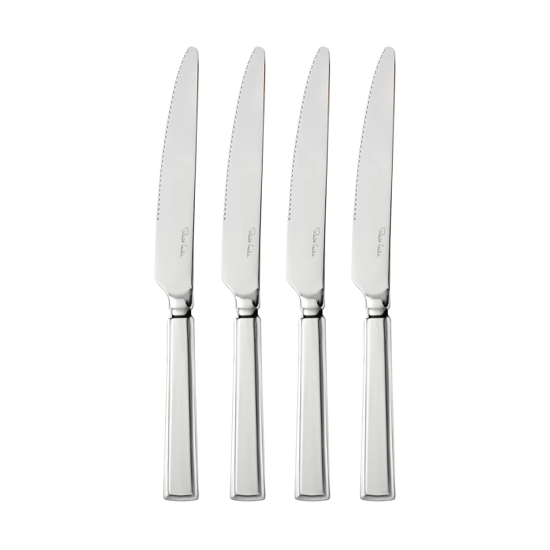 Fairford bright steakkniv, Rustfrit stål, 4-pak Robert Welch