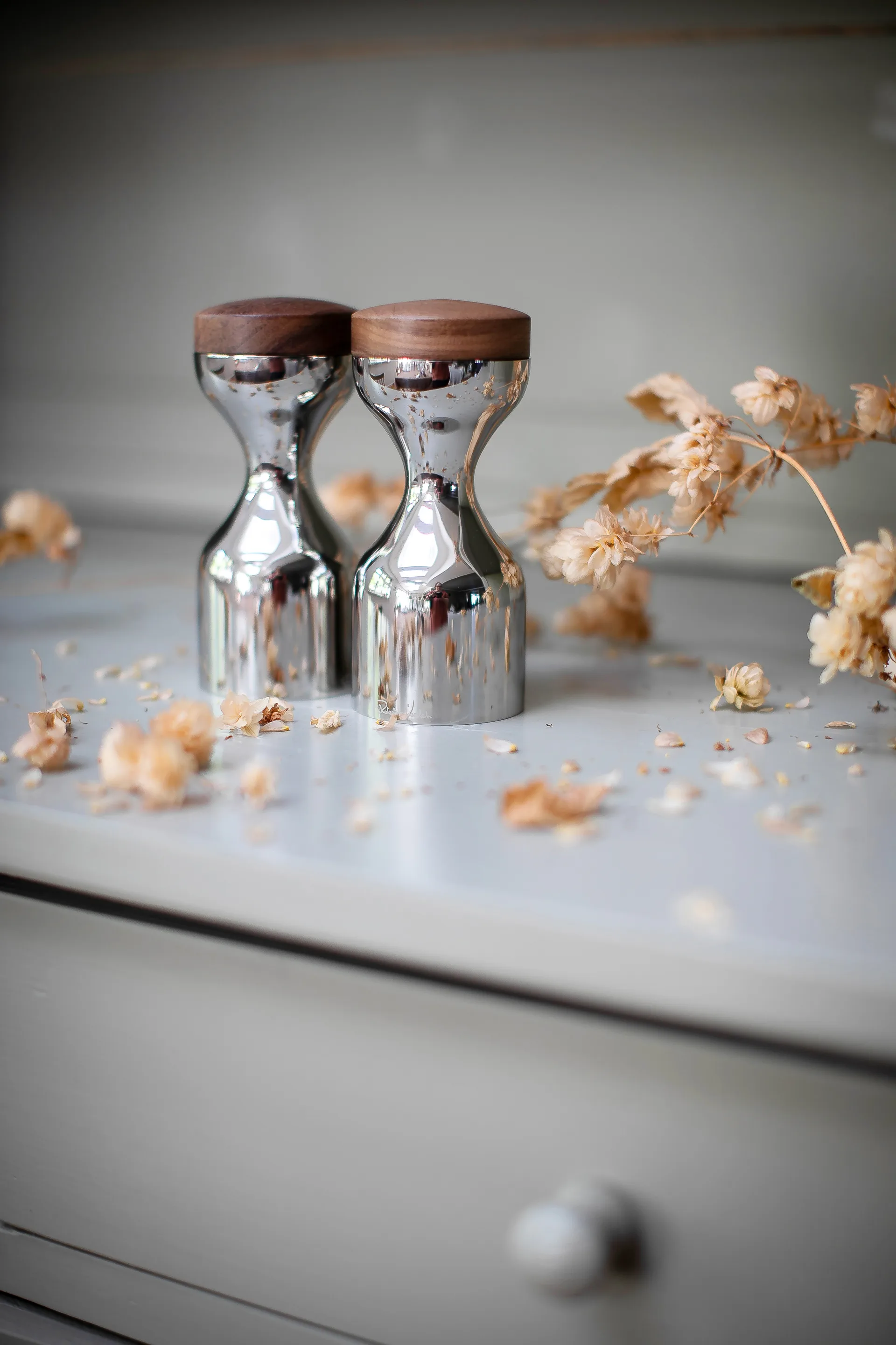 Limbrey saltkværn 14,5 cm, Rustfrit stål Robert Welch