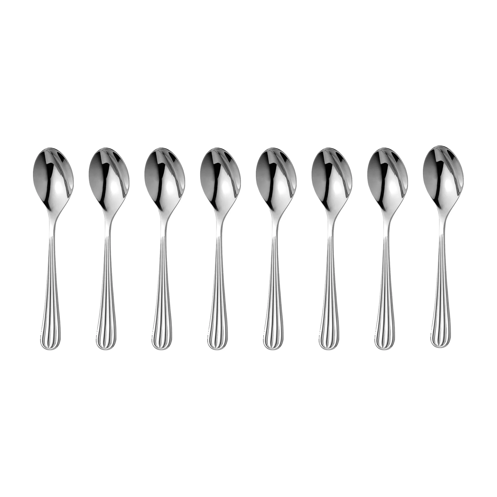 Palm Bright kaffeske 8-pak, Rustfrit stål Robert Welch