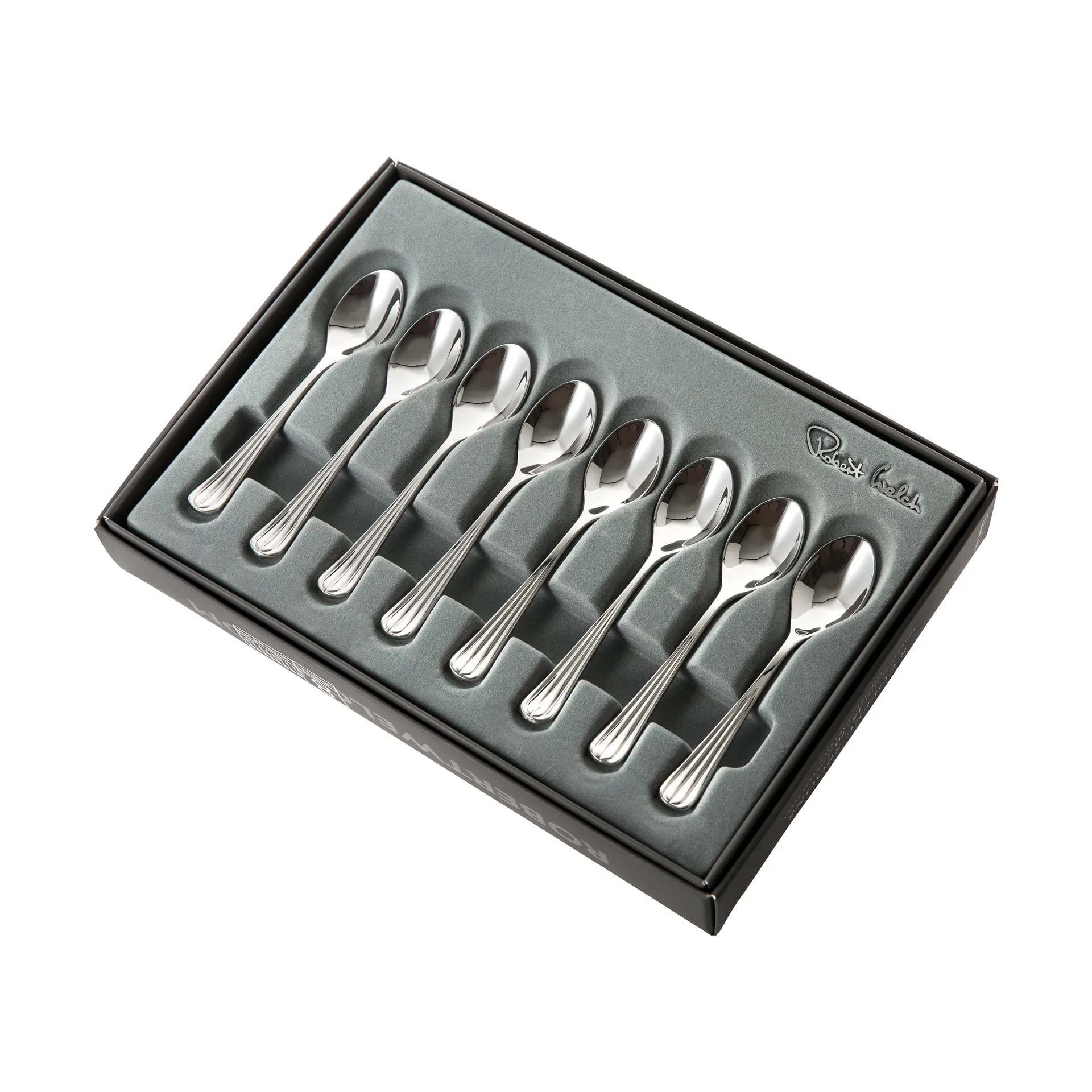 Palm Bright kaffeske 8-pak, Rustfrit stål Robert Welch