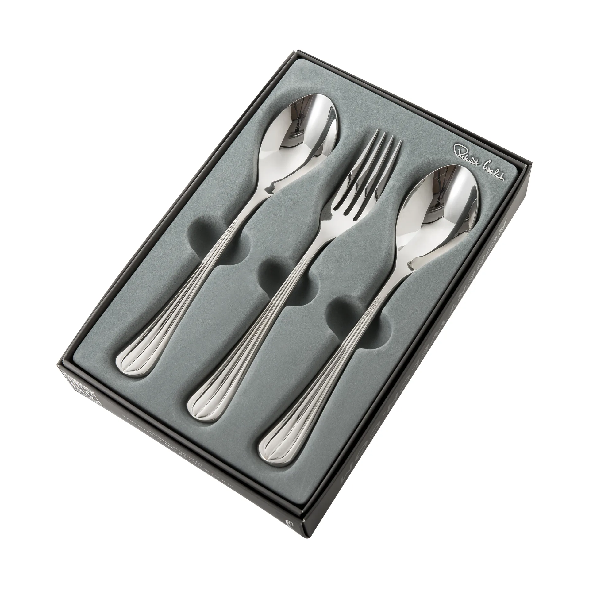 Palm Bright serveringsbestik 3 dele, Rustfrit stål Robert Welch