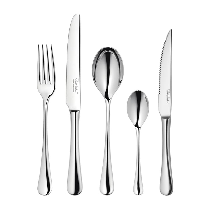 Radford bestiksæt – blank - 24 dele + 6 grillknive - Robert Welch