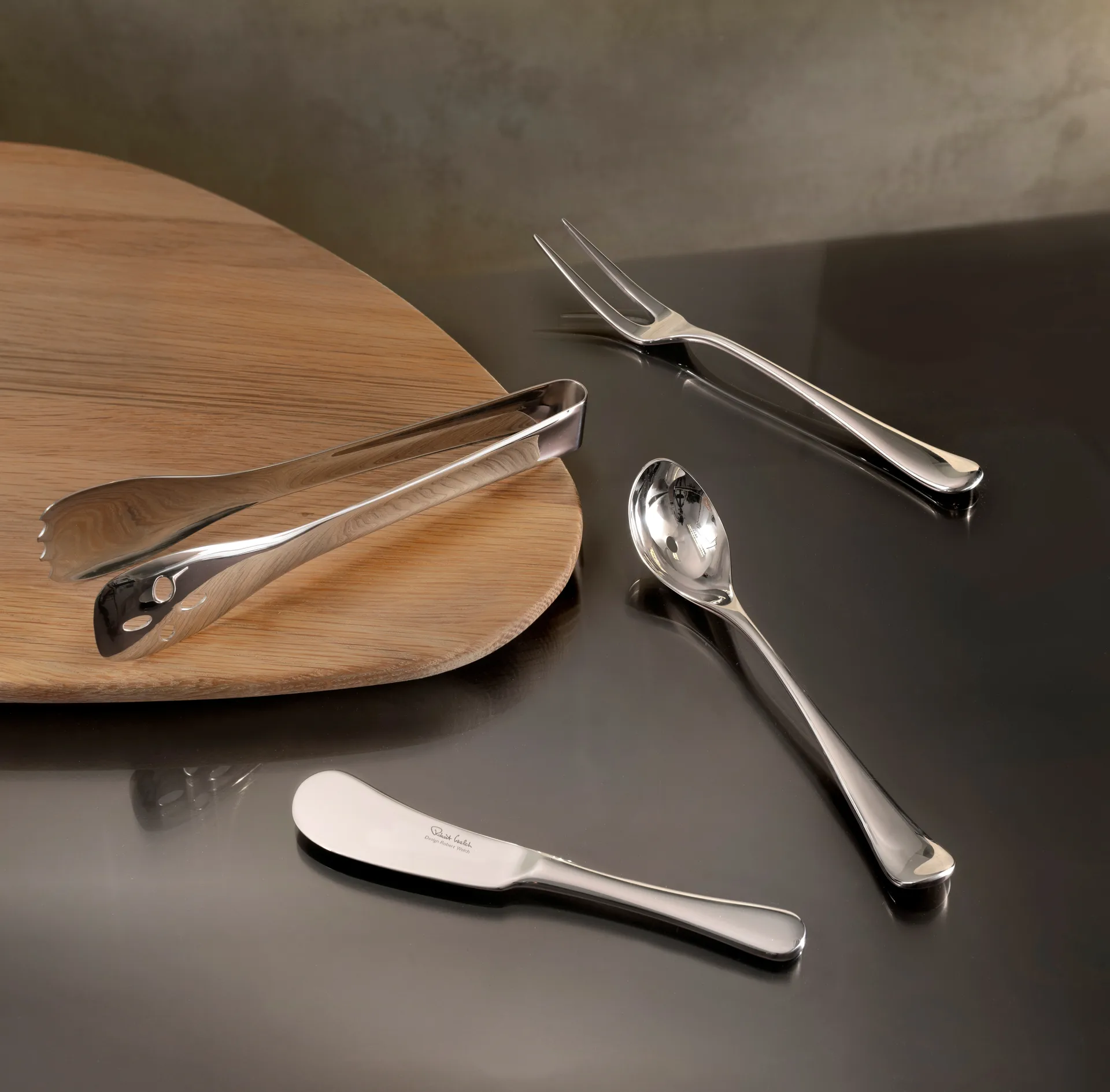 Radford delikatess gaffel blank, Rustfrit stål Robert Welch