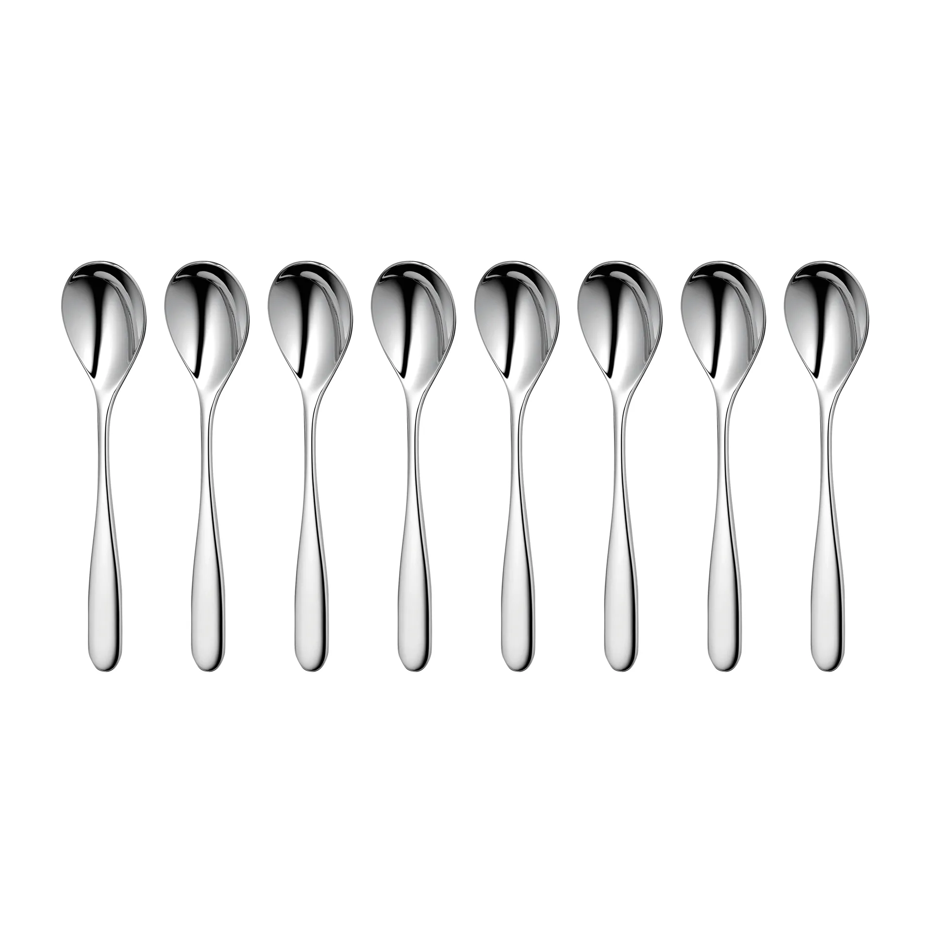 Stanton Bright kaffeskeer 8-pak, Rustfrit stål Robert Welch