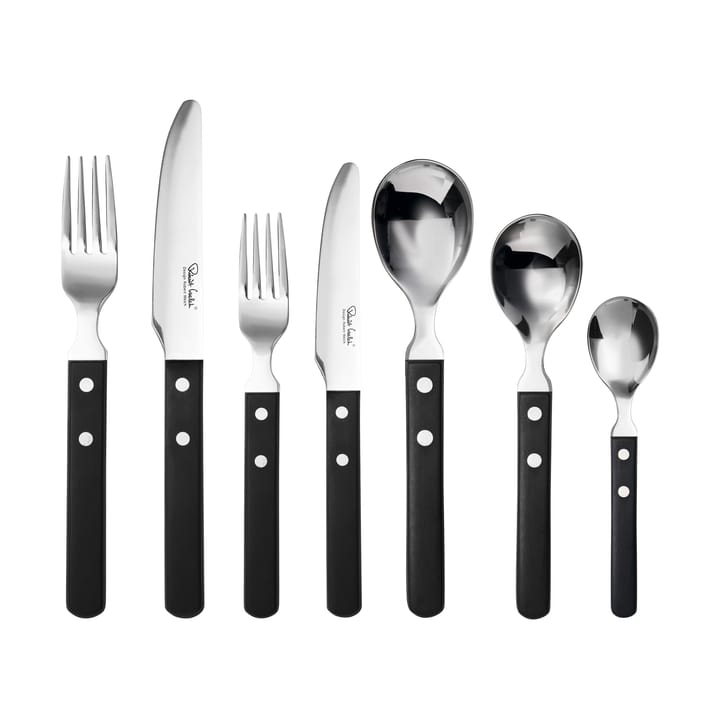 Trattoria bestiksæt 56 dele - Sort - Robert Welch