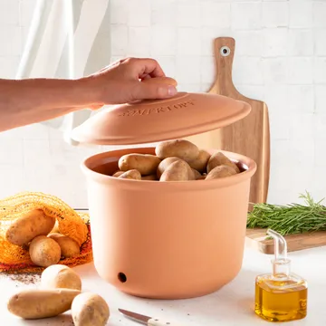 Römertopf kartoffelskjuler - Terracotta - Römertopf