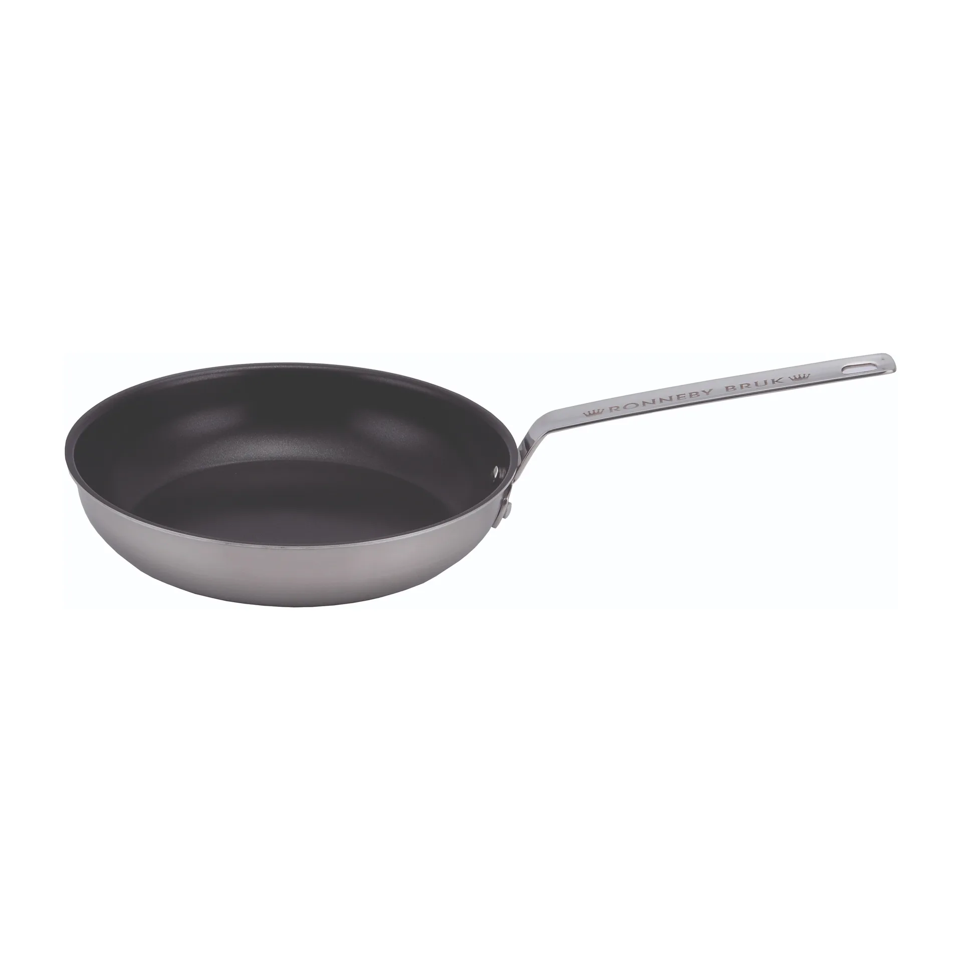Inox stegepande rustfri med keramisk non-stick overflade, Ø26 cm Ronneby Bruk