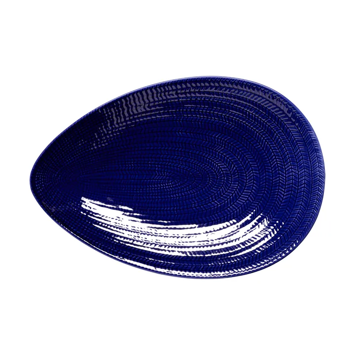 Blå eld serveringsfat - Blå, 20×29 cm - Rörstrand