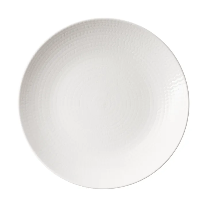 Blå eld tallrik - Hvid, 23 cm - Rörstrand