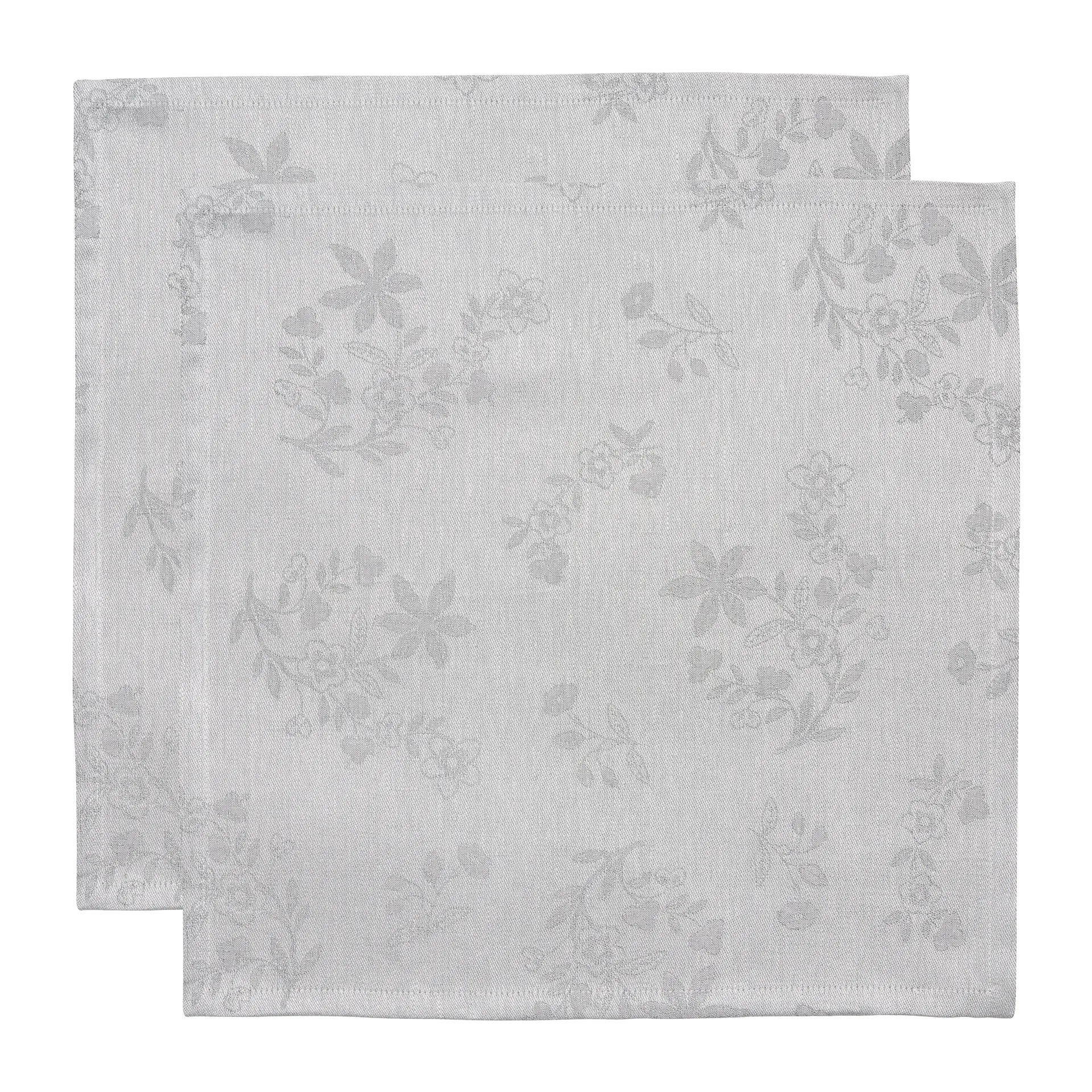 Ostindia Svart stofserviet 45x45 cm 2-pak, Sort Rörstrand