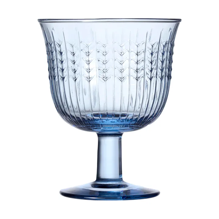 Swedish Grace drikkeglas på fod 25 cl 2-pak - Blå - Rörstrand