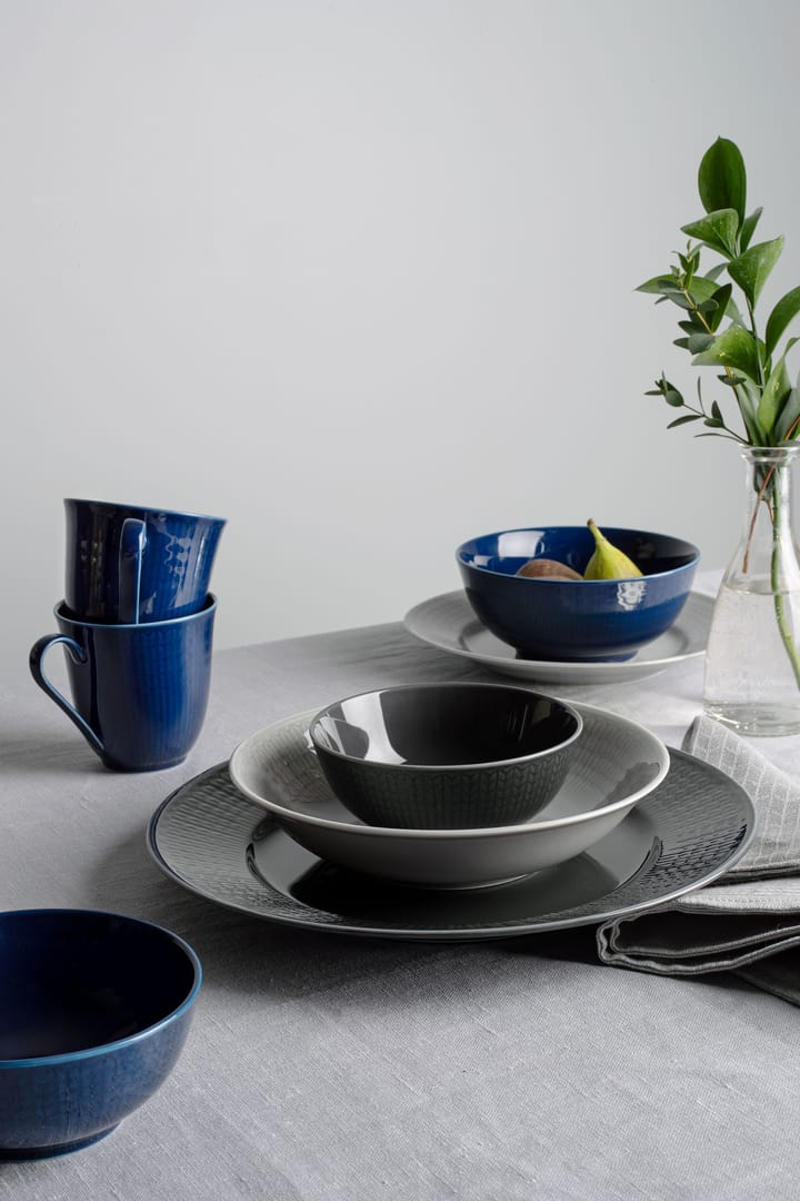 Swedish Grace dyb tallerken Ø19 cm, Tåge (grå) Rörstrand