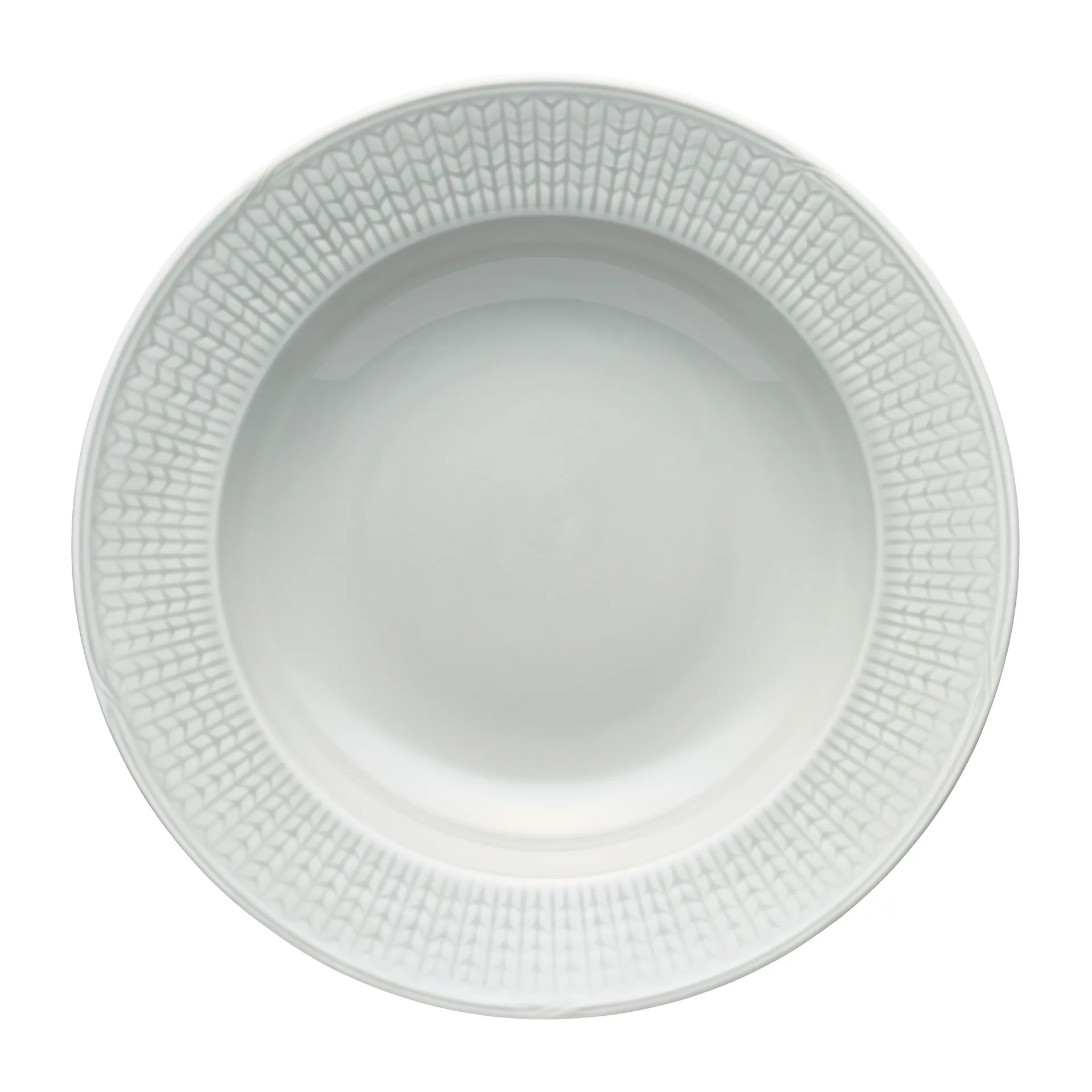 Swedish Grace dyb tallerken 25 cm 6-pak Tåge(grå) Rörstrand
