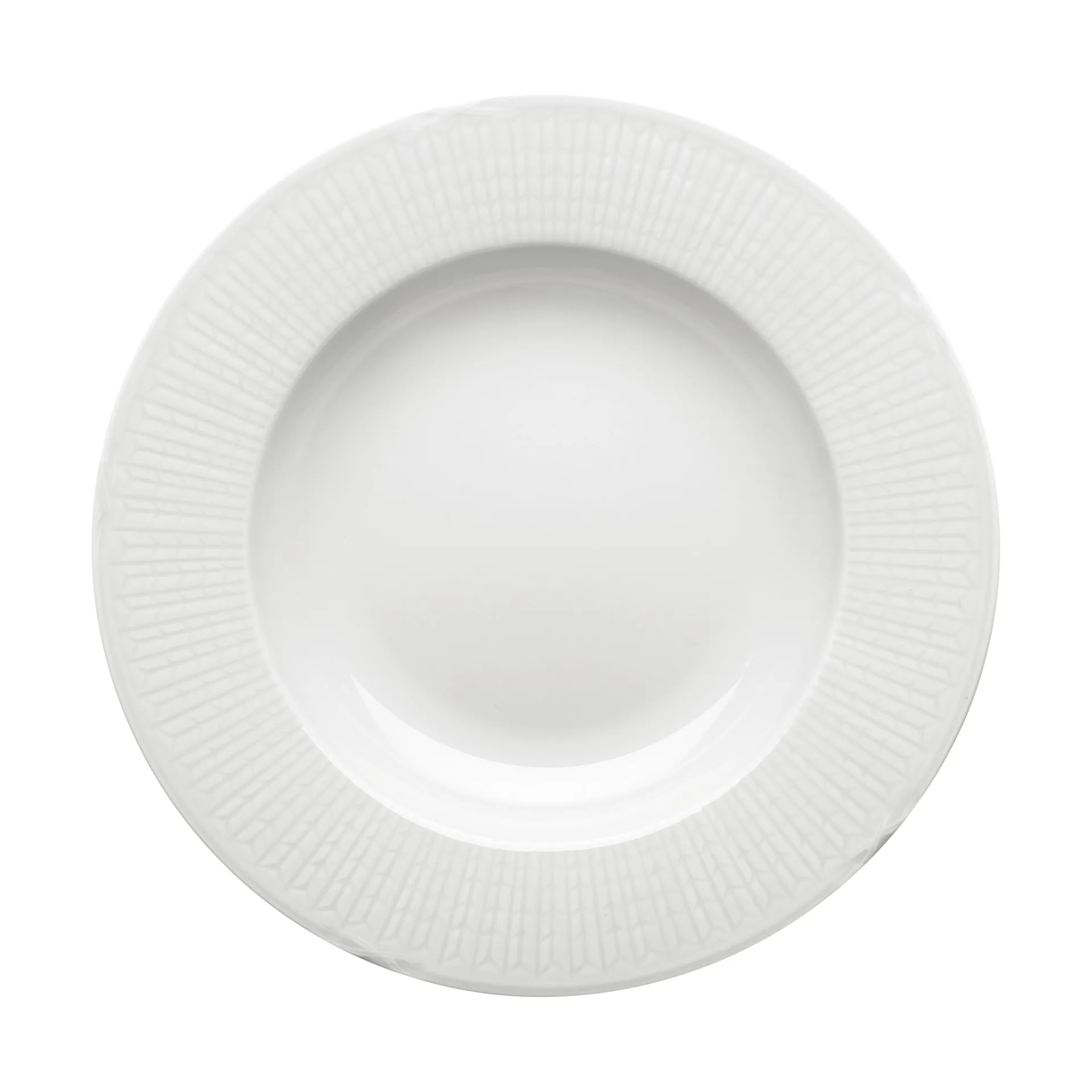 Swedish Grace dyb tallerken 25 cm, 6 stk sne-hvid Rörstrand