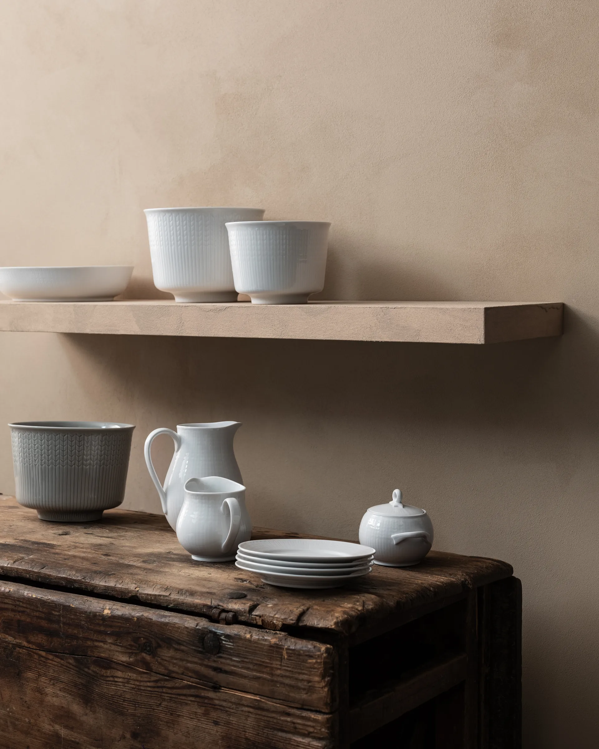 Swedish Grace krukke Ø20 cm, Tåge Rörstrand