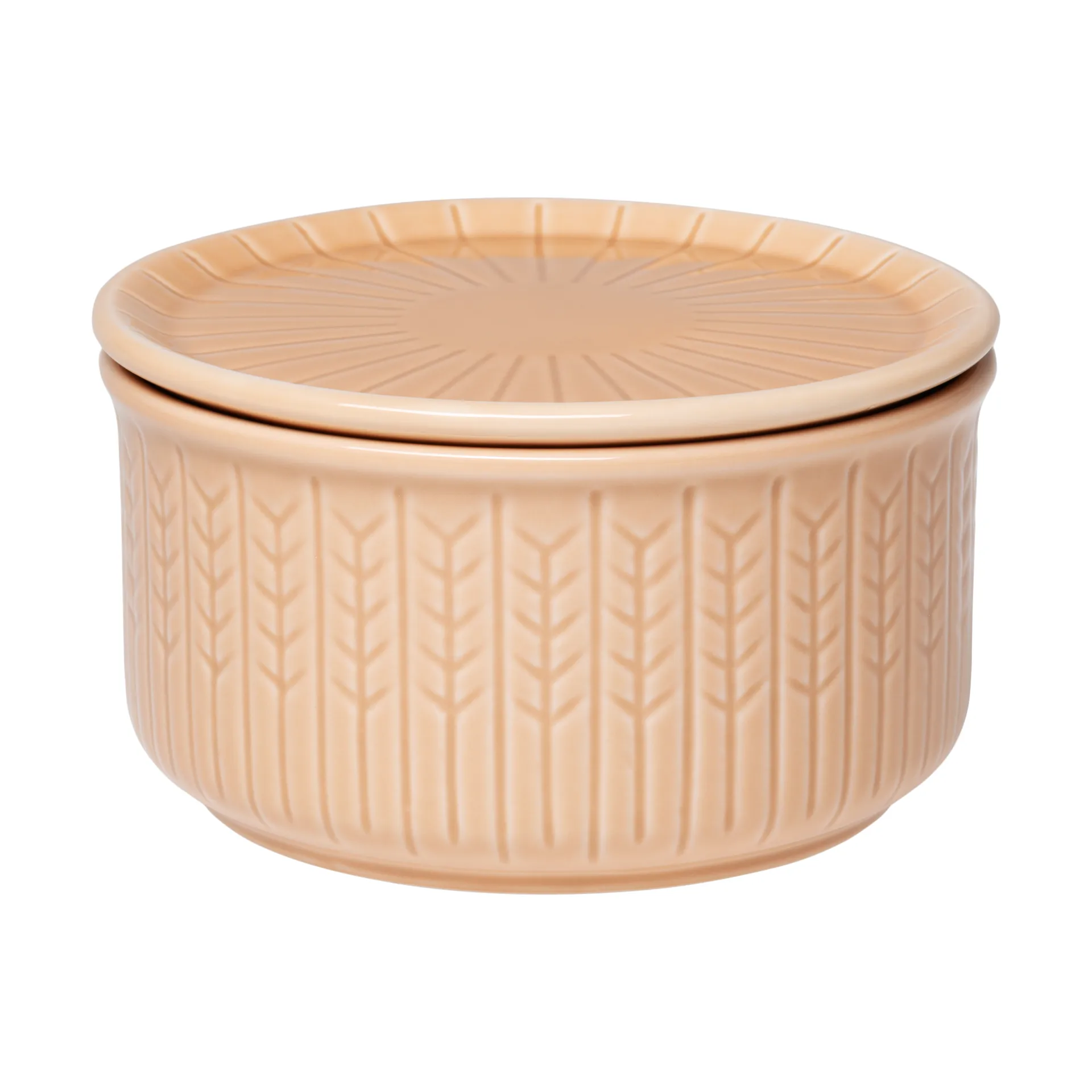 Swedish Grace krukke, Karamel Jubilee, lav, Small 0,3 L Rörstrand