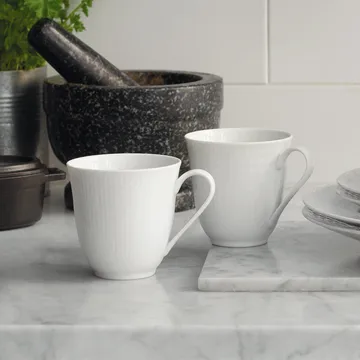 Swedish Grace krus 30 cl. - 6 stk sne-hvid - Rörstrand