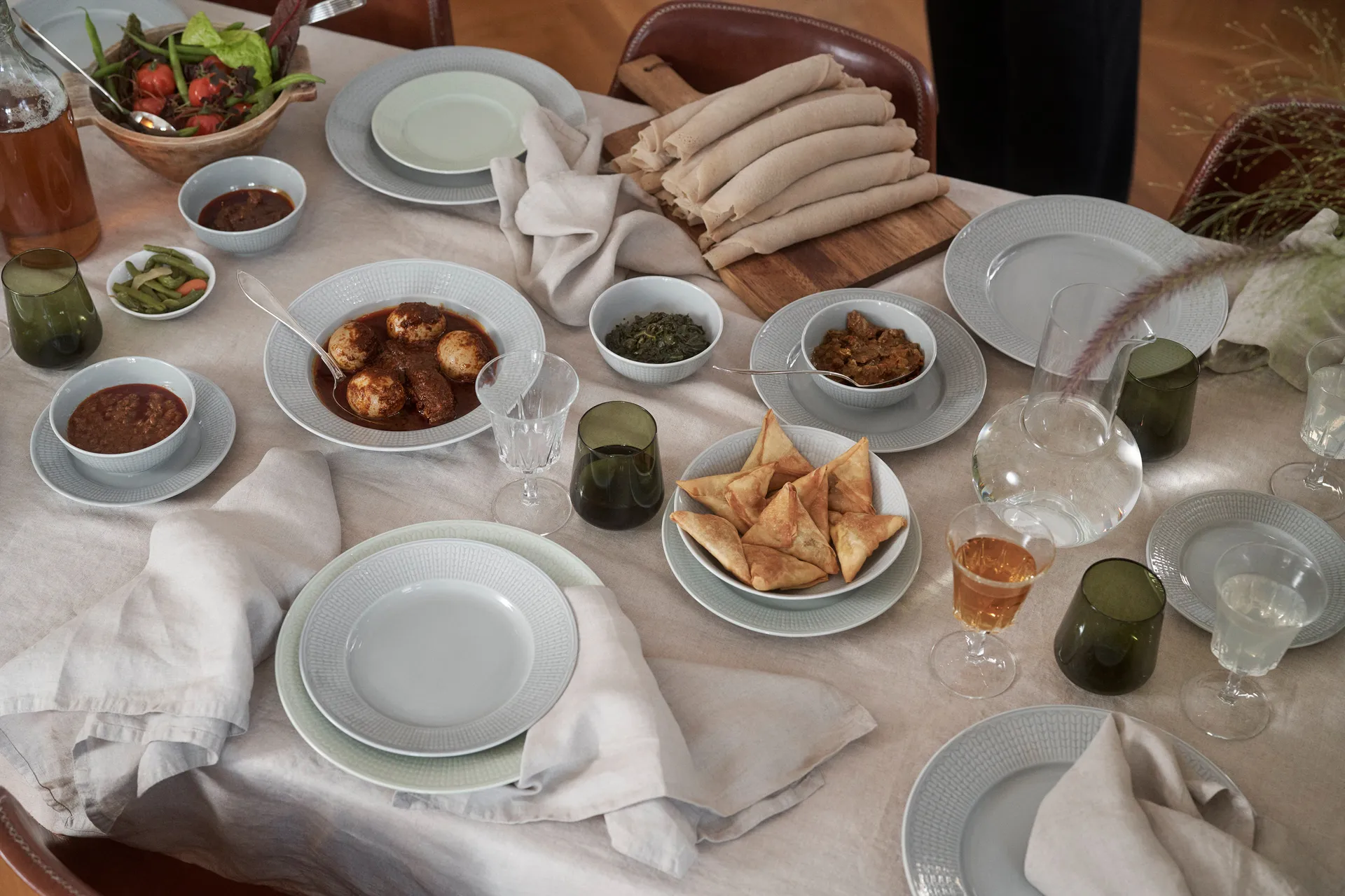 Swedish Grace & Polar startsæt - Sne (hvid) Rörstrand