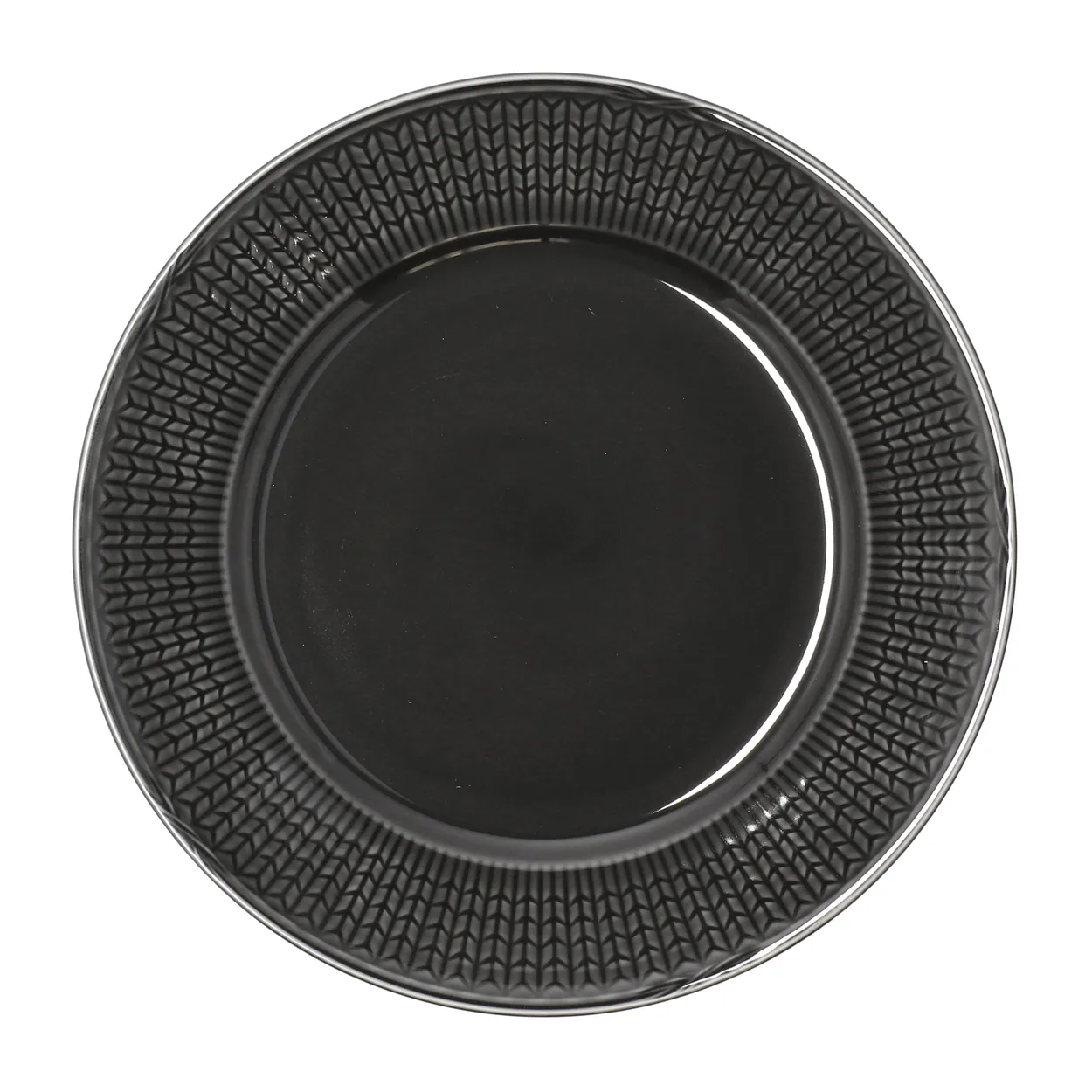 Rörstrand Swedish Grace tallerken Ø27 cm sten (mørkegrå)