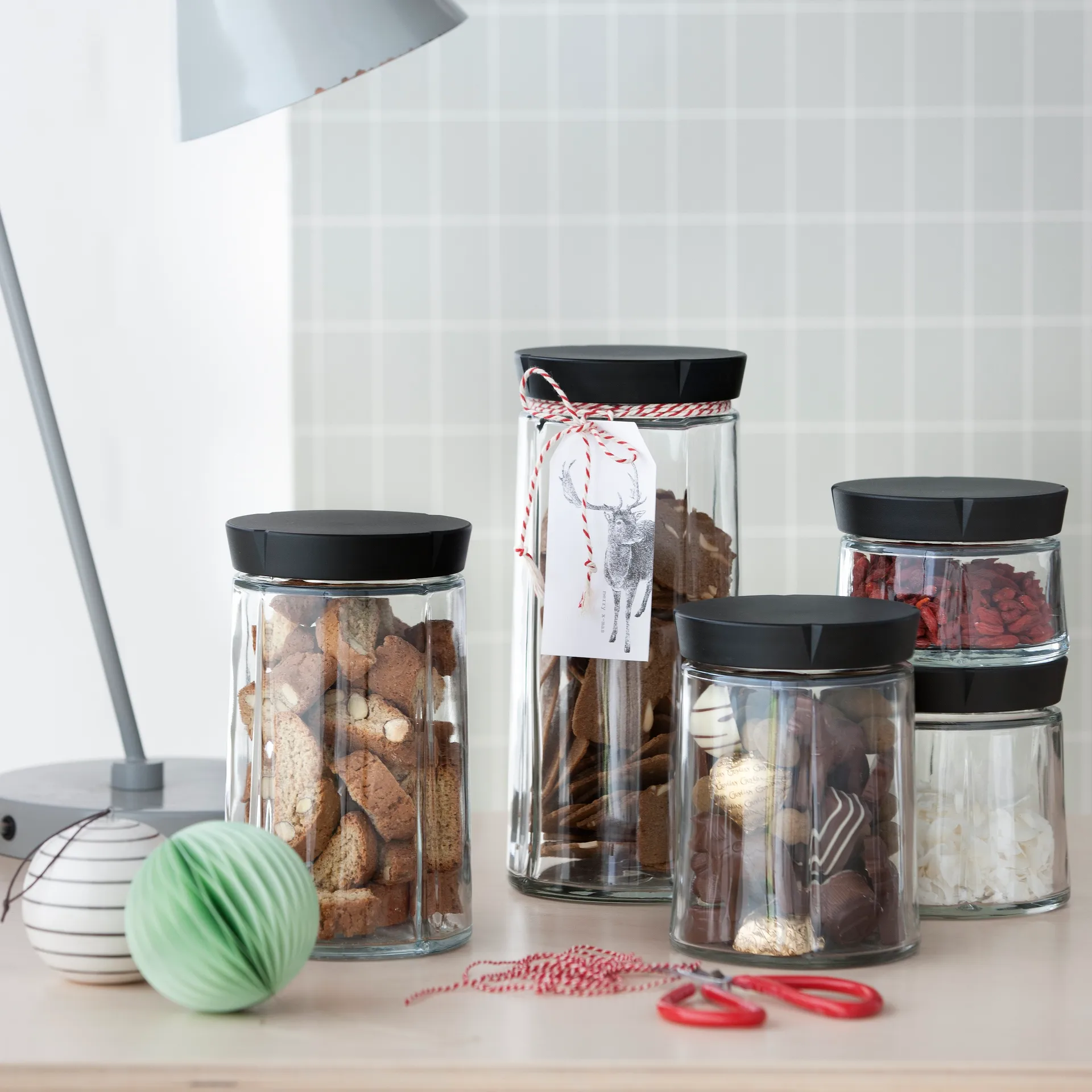 Grand Cru opbevaringskrukke glas, 1,5 l Rosendahl