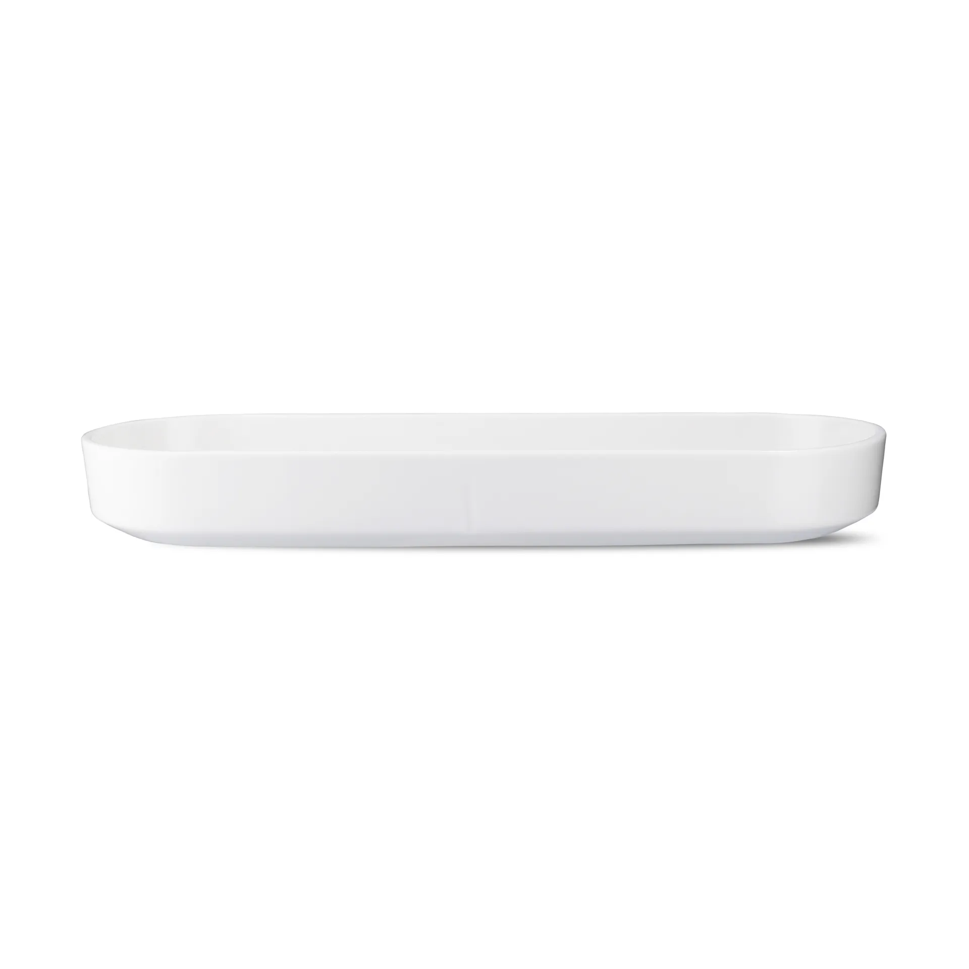 Rosendahl Grand Cru ovalt serveringsfad Hvid, 12x34 cm