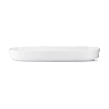Grand Cru ovalt serveringsfad - Hvid, 12x34 cm - Rosendahl