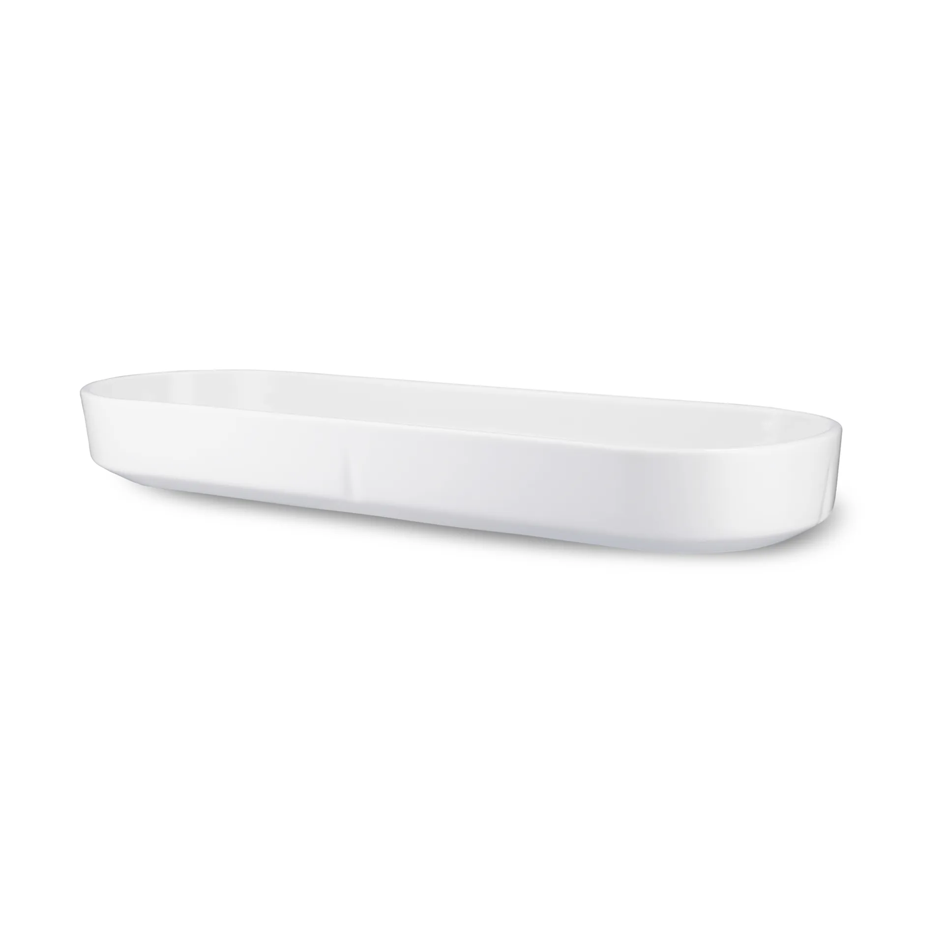 Grand Cru ovalt serveringsfad, Hvid, 12x34 cm Rosendahl