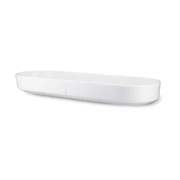 Grand Cru ovalt serveringsfad - Hvid, 12x34 cm - Rosendahl