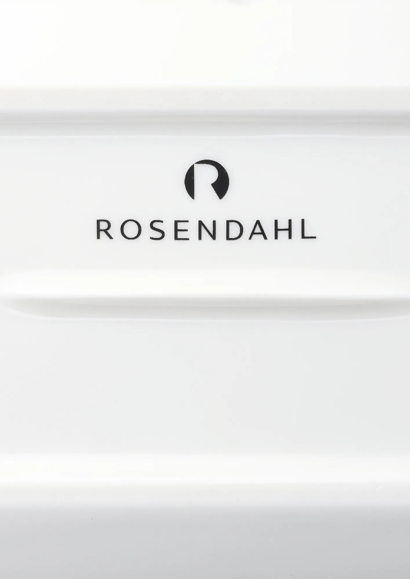 Grand Cru ovalt serveringsfad, Hvid, 12x34 cm Rosendahl