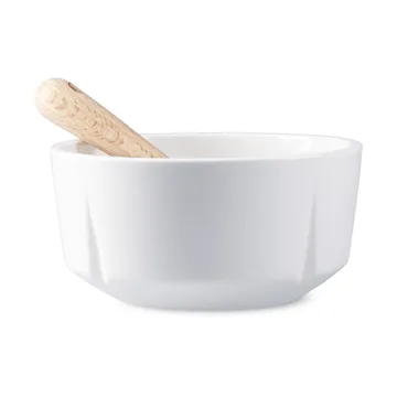 Grand Cru snackskål og ske - Hvid, Ø10,5 cm - Rosendahl