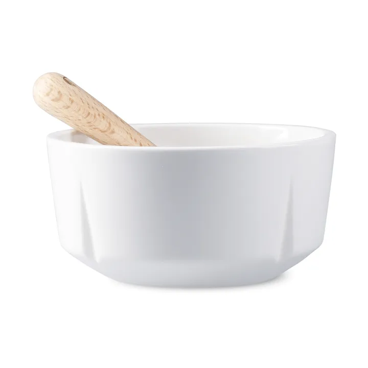 Grand Cru snackskål og ske - Hvid, Ø10,5 cm - Rosendahl