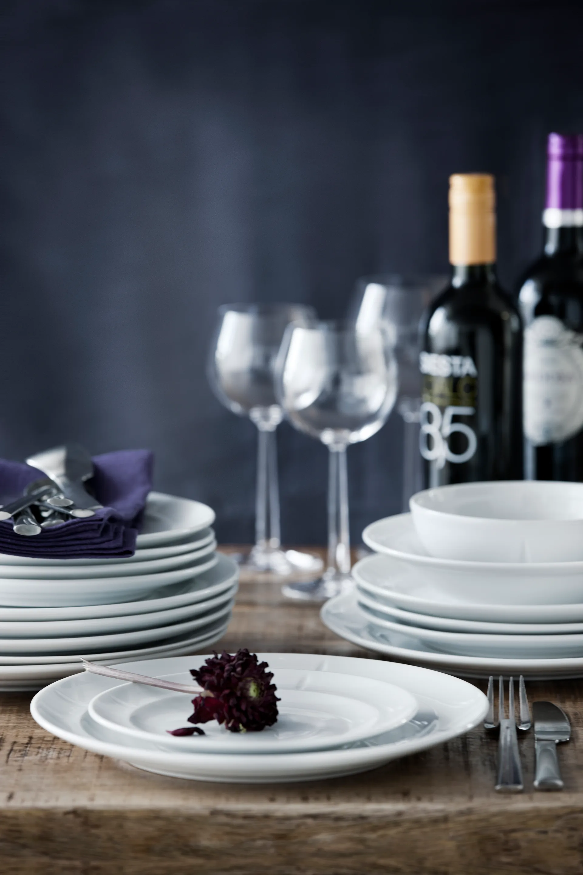 Grand Cru Soft tallerken Ø23 cm, Hvid Rosendahl