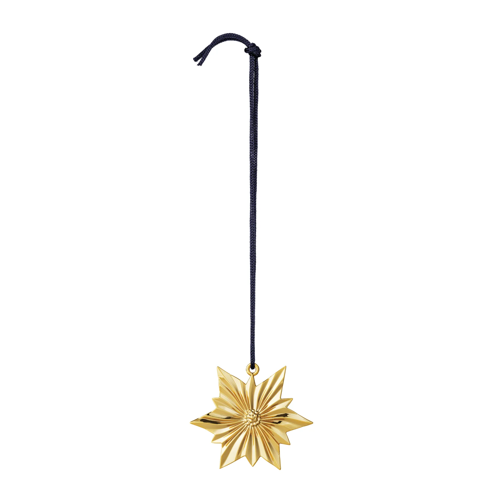 Karen Blixen North Star stjerne juleophæng 6,5 cm, Forgyldt Rosendahl
