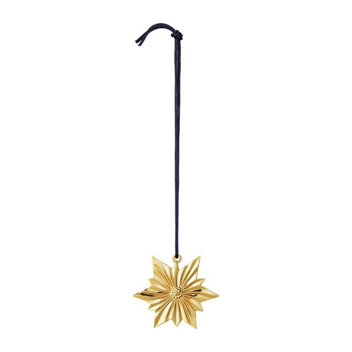 Karen Blixen North Star stjerne juleophæng 6,5 cm, Forgyldt Rosendahl