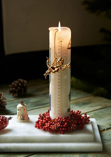 Karen Blixen trompet engel juleophæng 6,5 cm - Forgyldt - Rosendahl