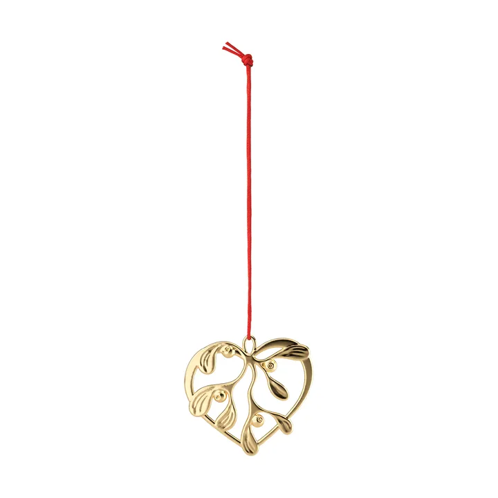 Karen Blixen under the mistletoe - Forgyldt, 6 cm - Rosendahl