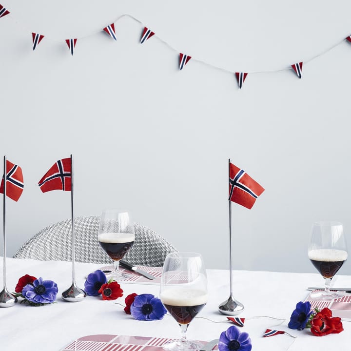 Rosendahl fødselsdagsflag, norsk Rosendahl