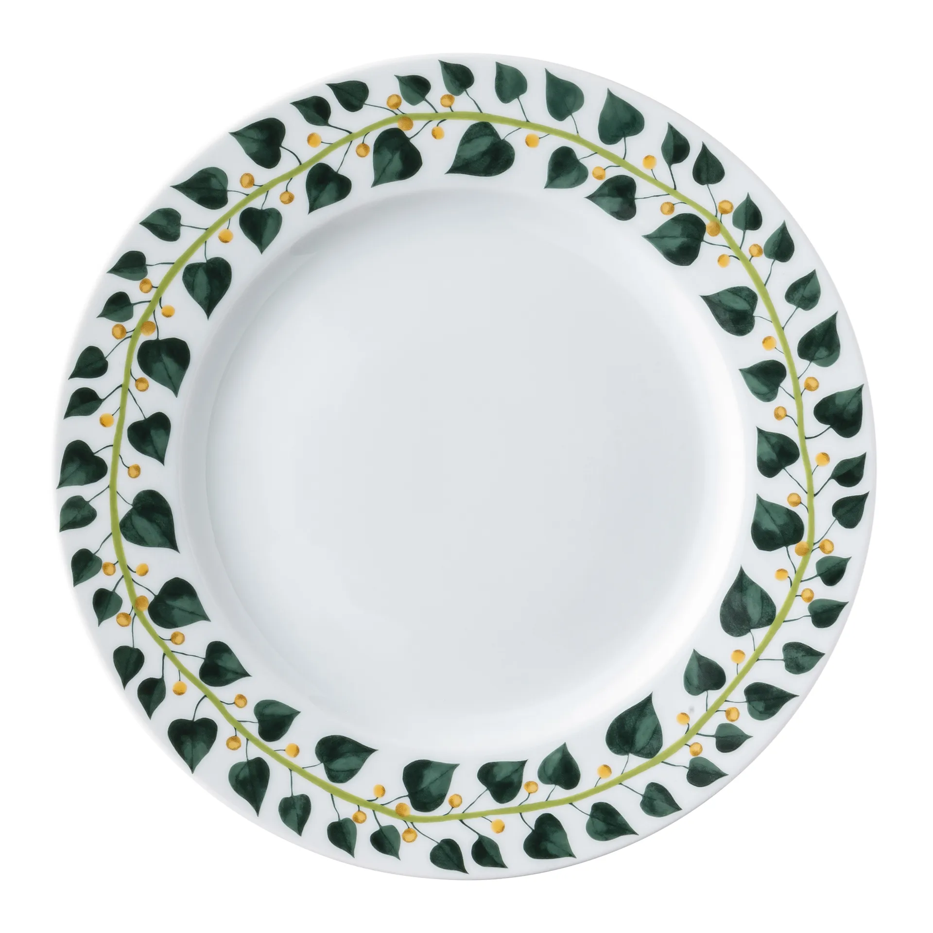 Magic Garden Foliage tallerken 28 cm, Hvid/Grøn Rosenthal