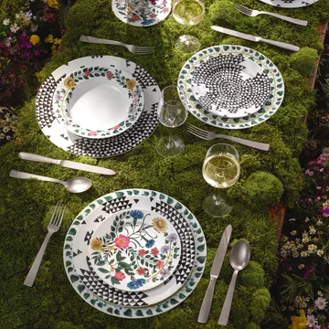 Magic Garden Foliage tallerken 28 cm - Hvid/Grøn - Rosenthal