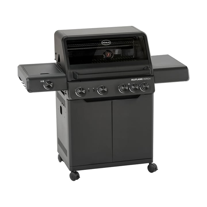 AllFlame Hero 4 gasgrill - Sort - Rösle