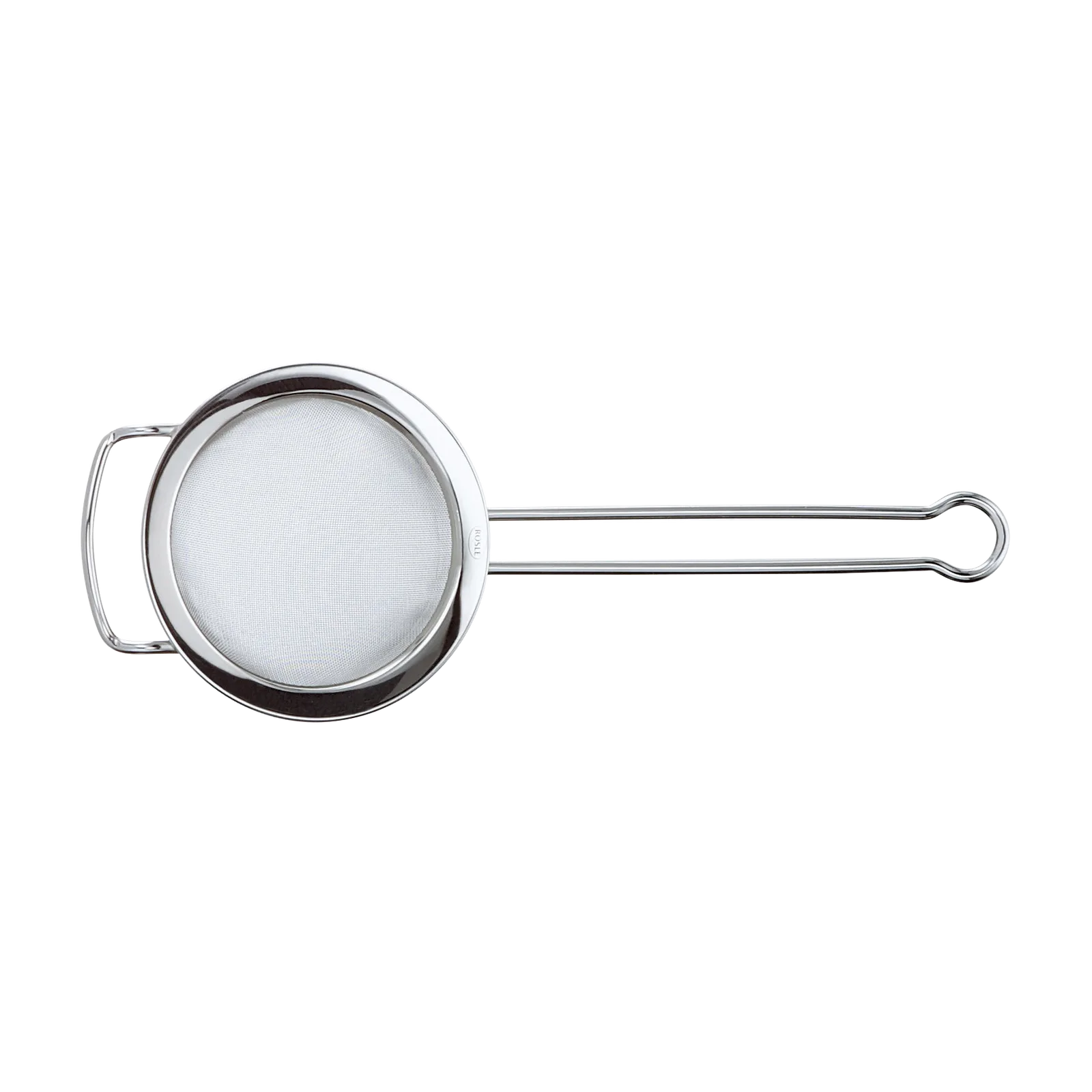 Sigte med åbent håndtag finmasket 20 cm, Stål Rösle