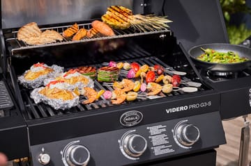 Videro PRO G3-S Vario+ gasgrill - Matsort - Rösle