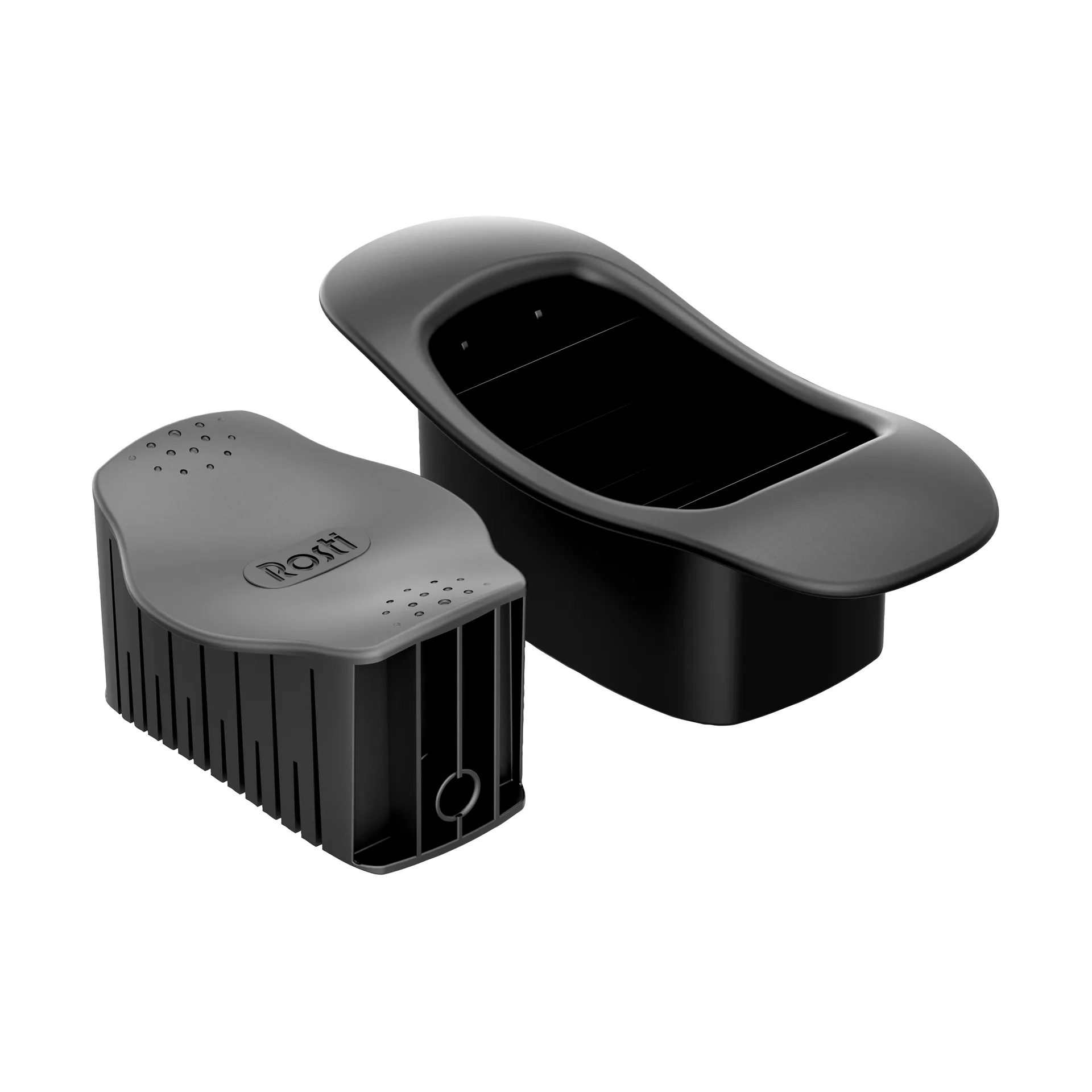 Classic hasselbackskærer, Sort Rosti