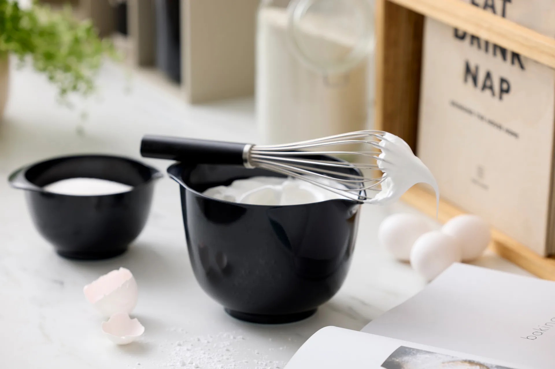 Emma ballonpisker stål 27 cm, Black Rosti