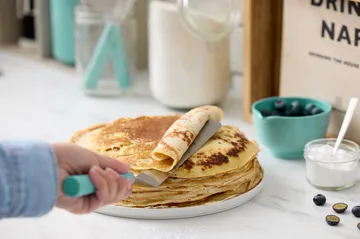 Emma paletkniv smal stål 33 cm - Nordic green - Rosti