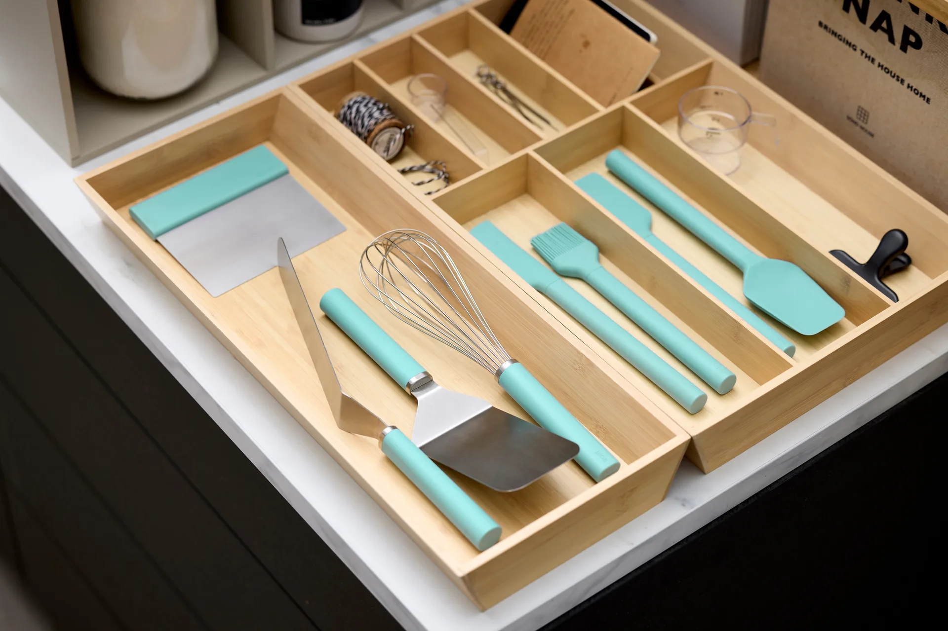 Emma paletkniv smal stål 33 cm, Nordic green Rosti